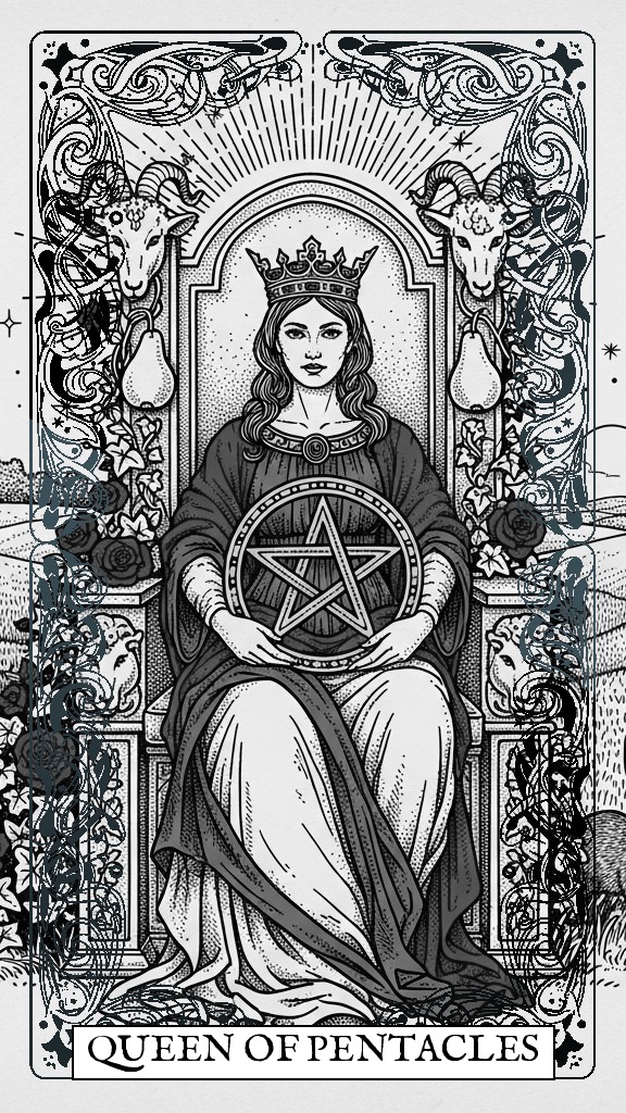 Queen Of Pentacles Tarot Card Meaning