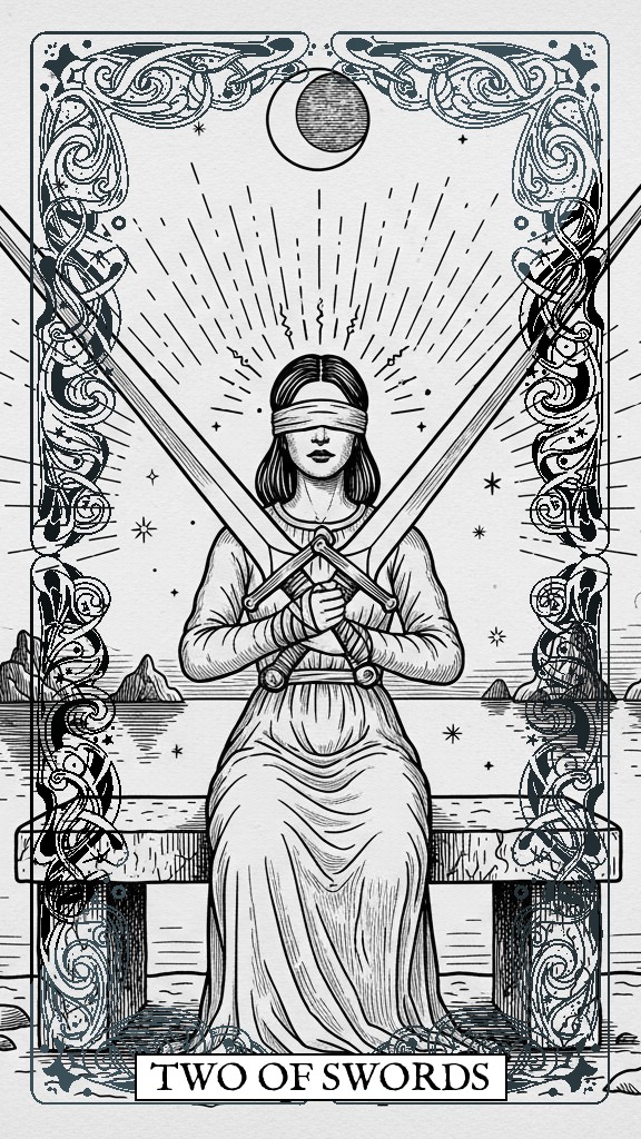 Two of Swords — Tarot Card Meaning